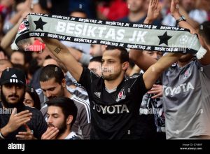 besiktas-fans-show-their-support-in-the-stands-before-the-uefa-champions-G7ABXF