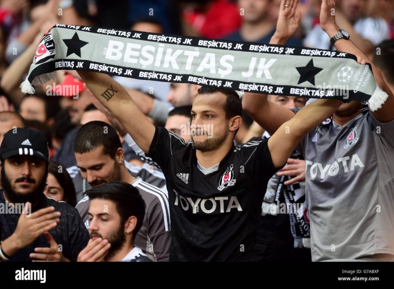besiktas-fans-show-their-support-in-the-stands-before-the-uefa-champions-G7ABXF